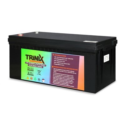 Акумуляторна батарея літій-залізо-фосфатна 12В 200Аг Trinix LFP 12V200Ah LiFePo4 (44-00055) 44-00055 фото