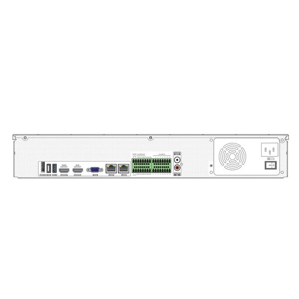IP-відеореєстратор 32-канальний 12Mp TVT TD-3532B4-A2 (320-320) (77-00061) 77-00061 фото