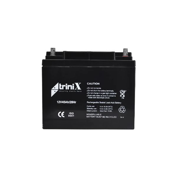 Акумуляторна батарея 12В 45Аг Trinix 12V45Ah/20Hr AGM свинцево-кислотна (44-00041) 44-00041 фото