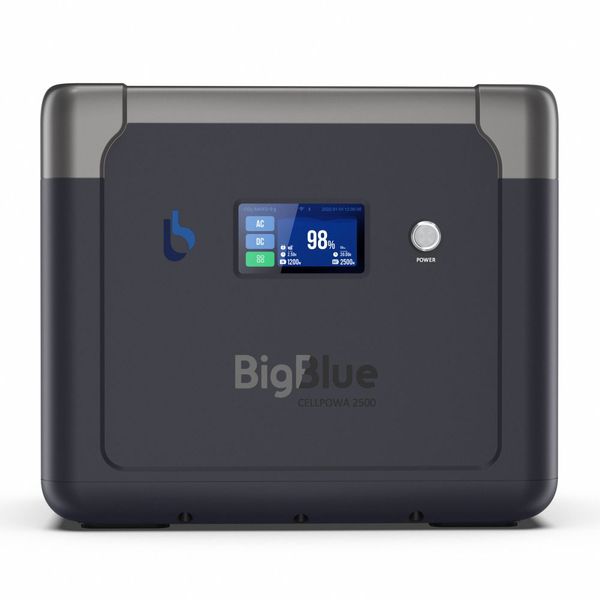 Портативна зарядна станція BigBlue CP2500 2500W 1843Wh (42-00105) 42-00105 фото