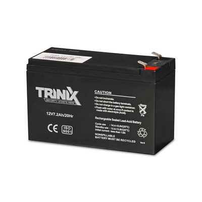 Trinix 12V7.2Ah/20Hr AGM Акумуляторна батарея 12В 7.2Аг свинцево-кислотна (44-00045) 44-00045 фото
