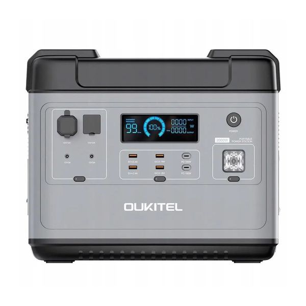 Портативна зарядна станція OUKITEL P2001E 2000W 2000Wh (42-00098) 42-00098 фото
