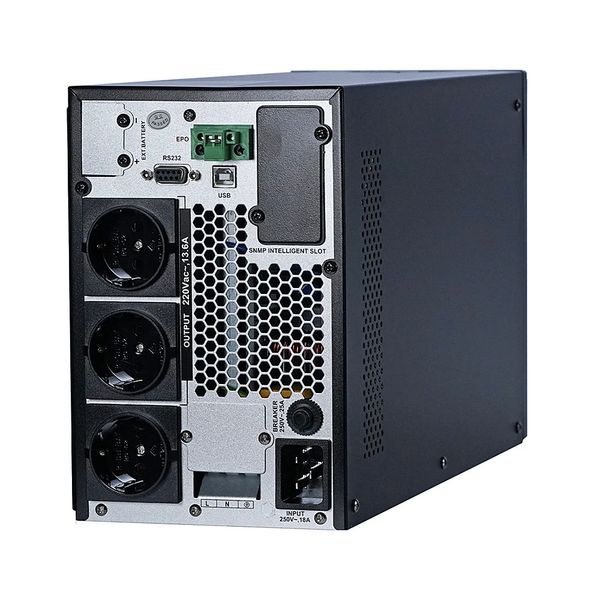 Джерело безперебійного живлення KRF-T3000VA/3KW(LCD)Ex Pro Online UPS Kraft (42-00020) 42-00020 фото